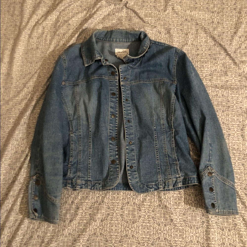 cute jean jacket